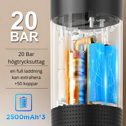 EspressoToGo® - Bärbar Espresso