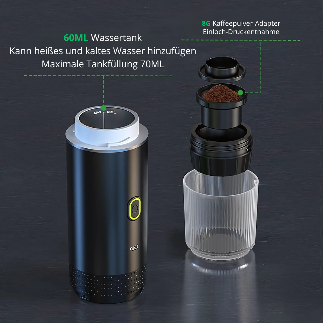 EspressoToGo® - Mobiler Kaffeegenuss