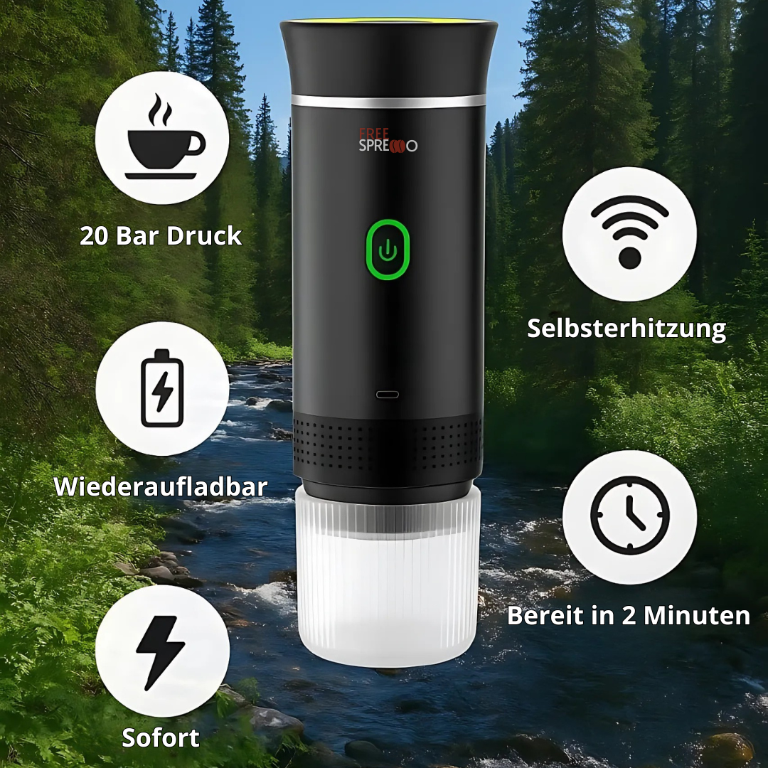 EspressoToGo® - Mobiler Kaffeegenuss