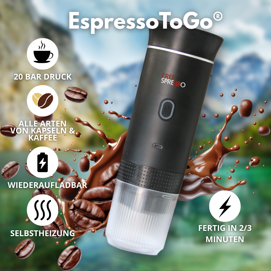 EspressoToGo® |  Mobiler Kaffeegenuss